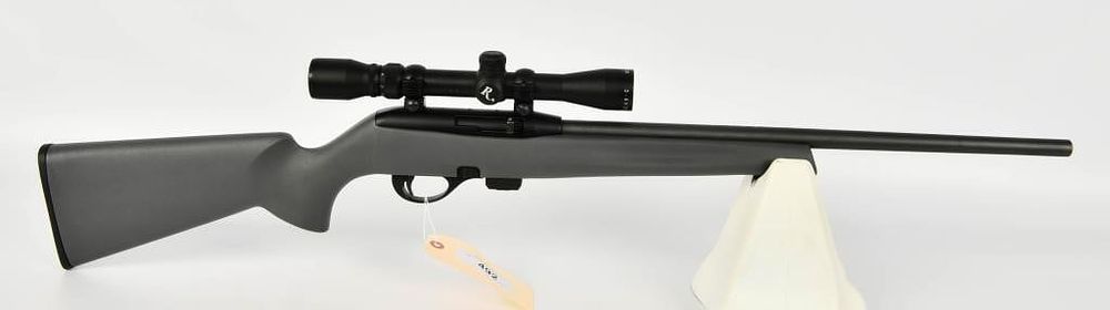 Lot 492: Remington Model 597 Heavy Barrel Rifle .22 LR