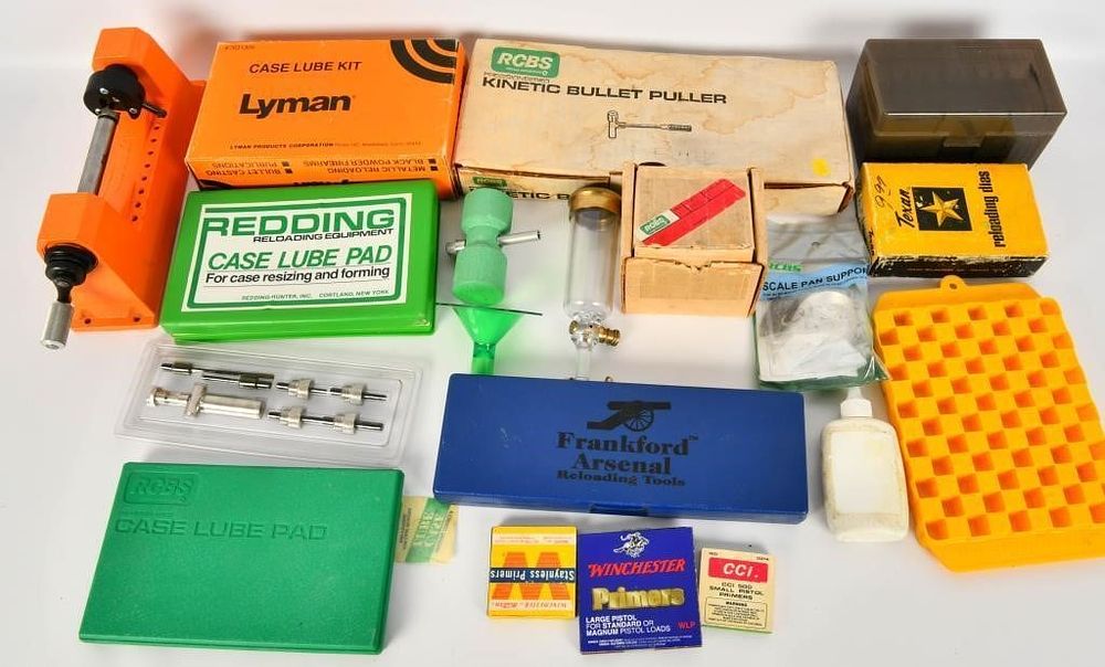 Lot 536: Large Selection Of Various Reloading Accessories