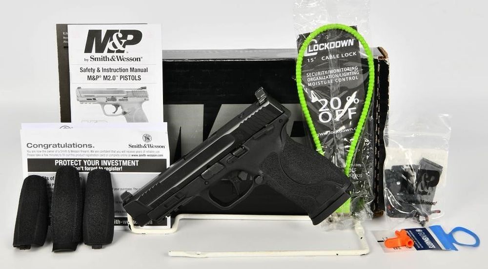 Lot 543: Smith and Wesson M&P M2.0 10mm Optics Ready