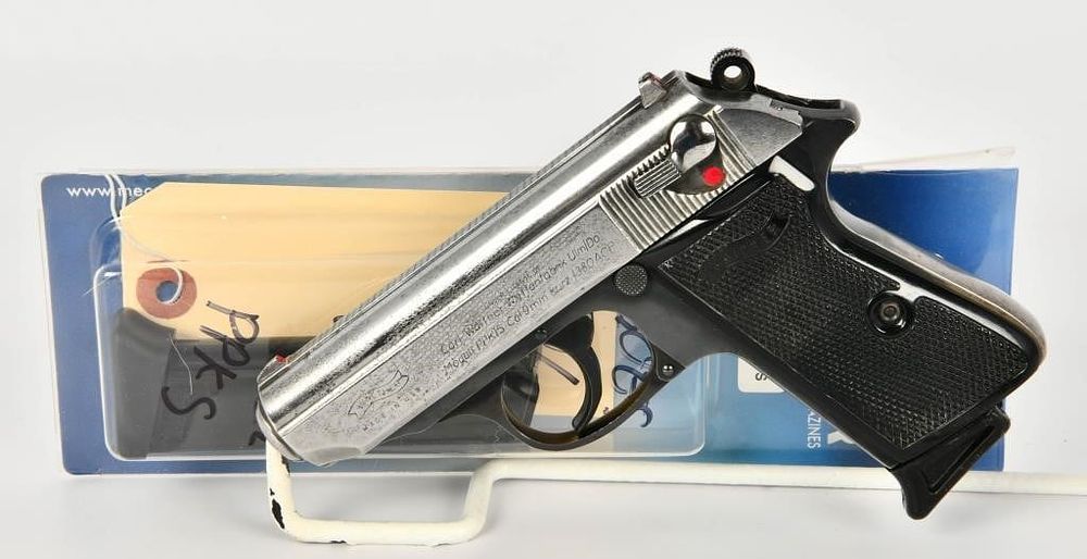 Lot 549: Walther PPK/S Semi-Automatic Pistol 9mm Kurz