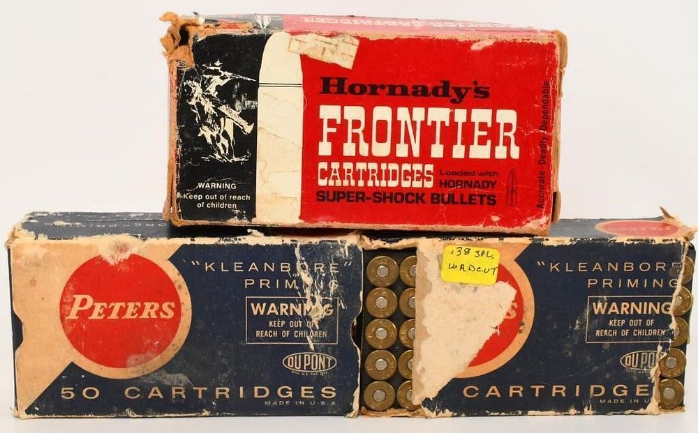 Lot 562: 100 rds of .38 spl ammunition and 49 brass casings