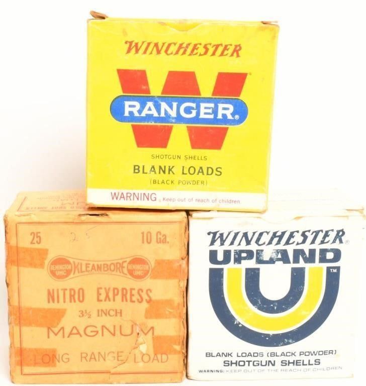 Lot 565: Vintage Collector 10 Gauge Shotshells & Blanks