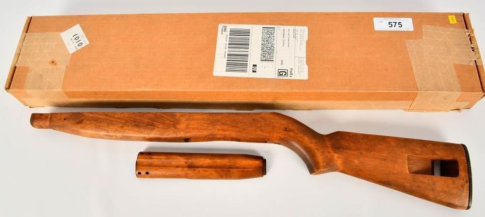 Lot 575: M1 Carbine Wood Replacement Stock