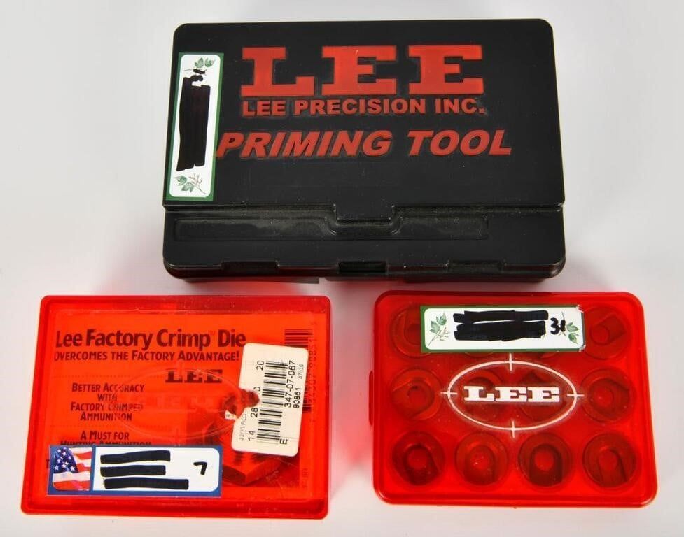 Lot 635: Lee Precision Reloading Accessories