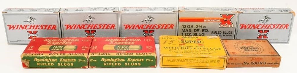 Lot 649: 37 rds various 12 ga and 5 rds 20 ga shotshells