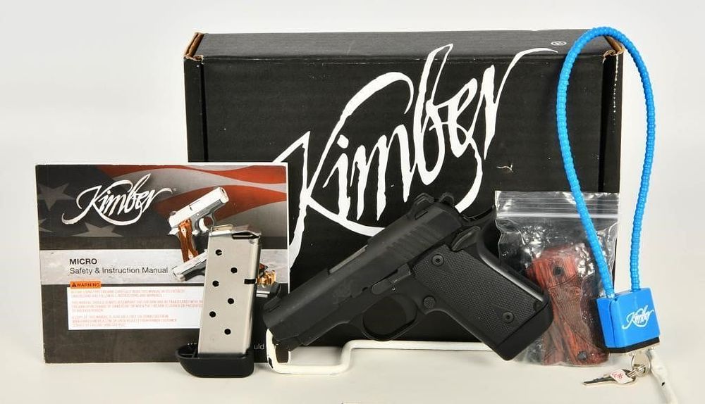 Lot 651: Kimber Micro 9 Semi Auto Pistol 9MM