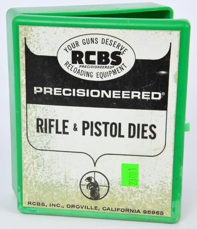Lot 656: 2 RCBS Full Length Reloading Dies For .264...
