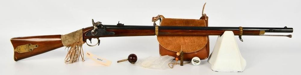 Lot 657: Navy Arms Co. .58 Caliber Black Powder Rifle