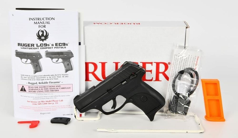 Lot 663: Ruger EC9s Semi Auto Pistol 9mm Luger