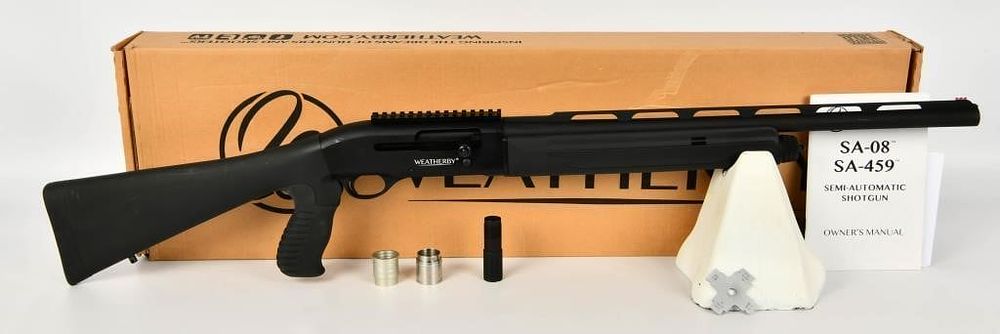Lot 1023: NEW Weatherby SA-459 Pump Shotgun 12 Gauge
