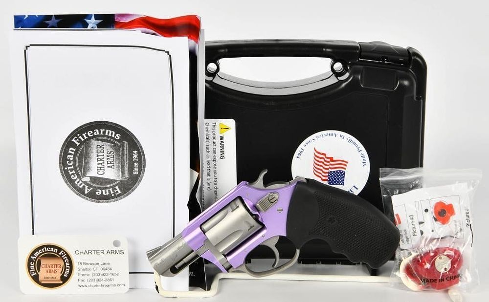 Lot 1068: Charter Arms Lavender Lady Undercover Lite .38