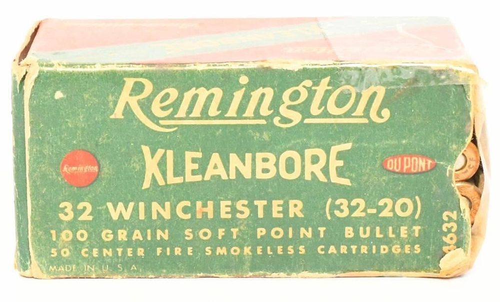 Lot 1069: 50 Rounds Of Remington .32-20 Win Ammunition