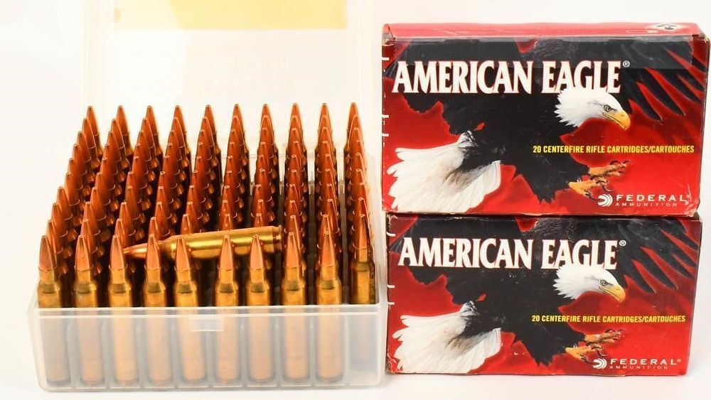 Lot 1117: 140 Count of Various .223 Ammunition