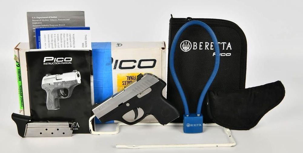 Lot 1146: Beretta BU Pico Conceal Carry Pistol .380 ACP