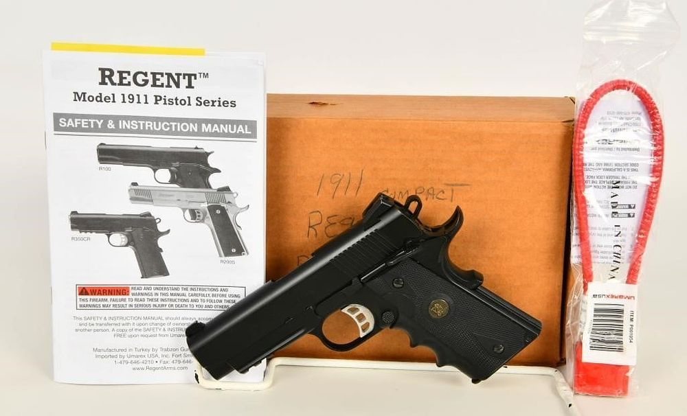 Lot 1170: Umarex Regent R350CR 1911 Semi Auto .45 ACP