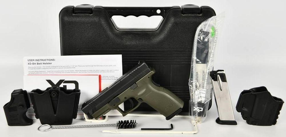 Lot 1188: Springfield XD-40 Semi Auto Pistol .40 S&W
