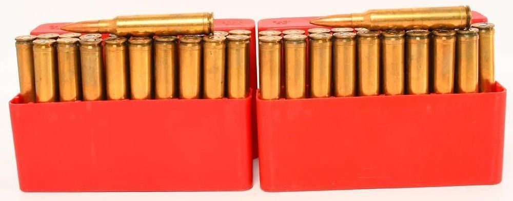 Lot 1201: approx 40 rds of various .300 win mag  reman ammo