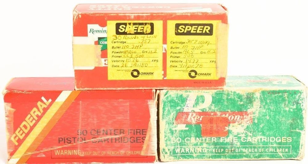 Lot 1207: 149 Various Rounds of .357 Magnum Ammunition