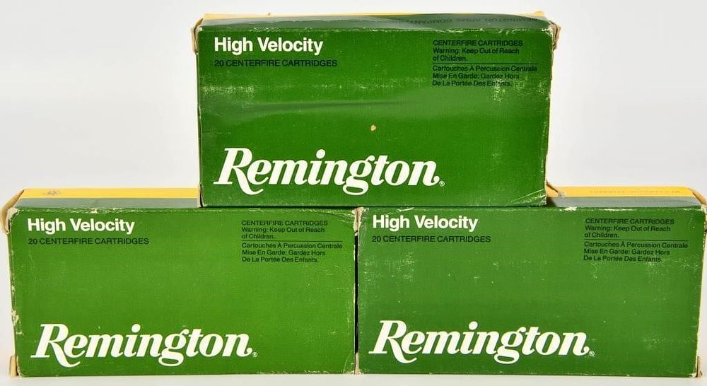 Lot 1285: 60 Rounds Of Remington .35 Rem Ammunition