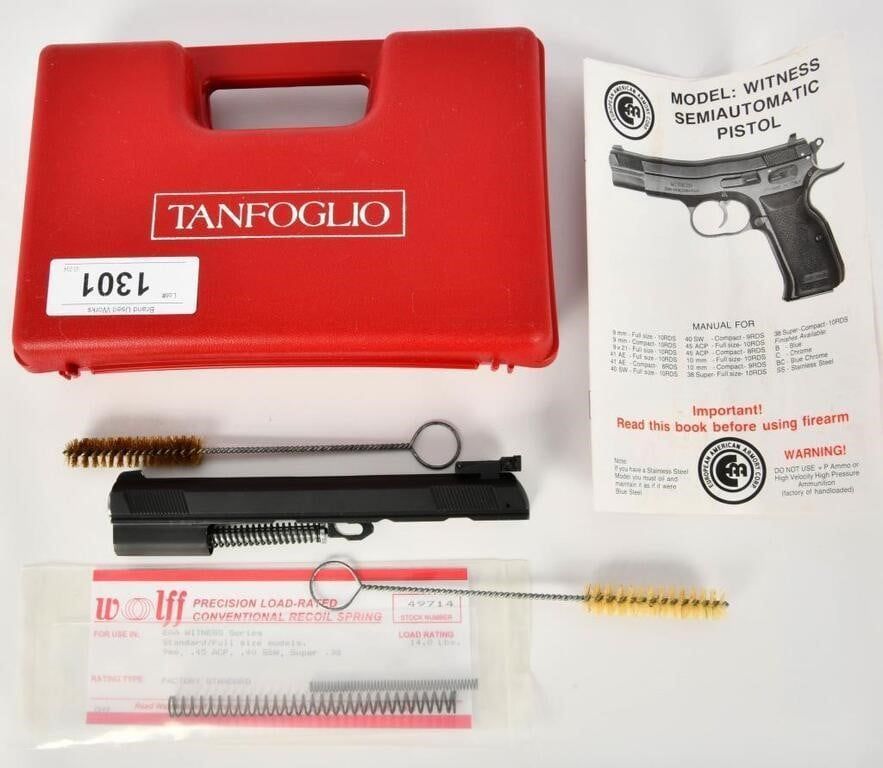 Lot 1301: .45 ACP Replacement Barrel & Slide W/ Acc