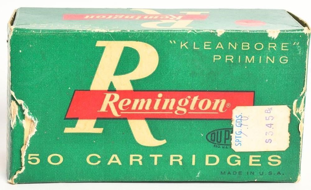 Lot 1312: 50 Rounds Of Remington .218 Bee Ammunition