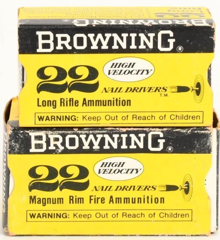 Lot 1339: 100 Rounds Of .22 Mag & .22 LR Ammunition