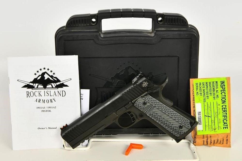Lot 1350: NEW Rock Island Armory TAC Ultra FS Semi Auto .45