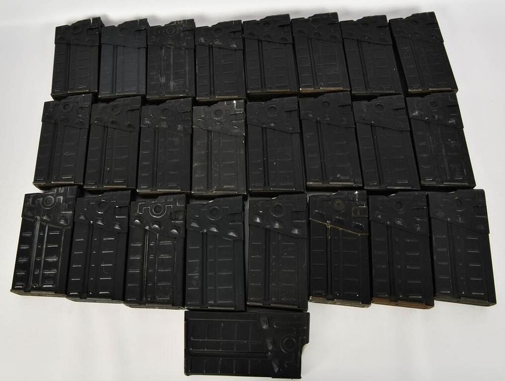 Lot 1361: 26 HK G3 20 Round Metal Magazines