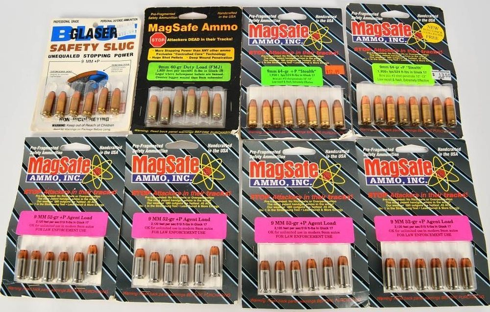 Lot 1366: 52 Rounds of Safety Defense 9mm +P Ammunition