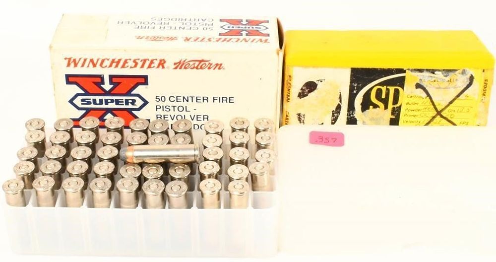 Lot 1399: 150 Rounds Of Mixed .357 Magnum Ammunition