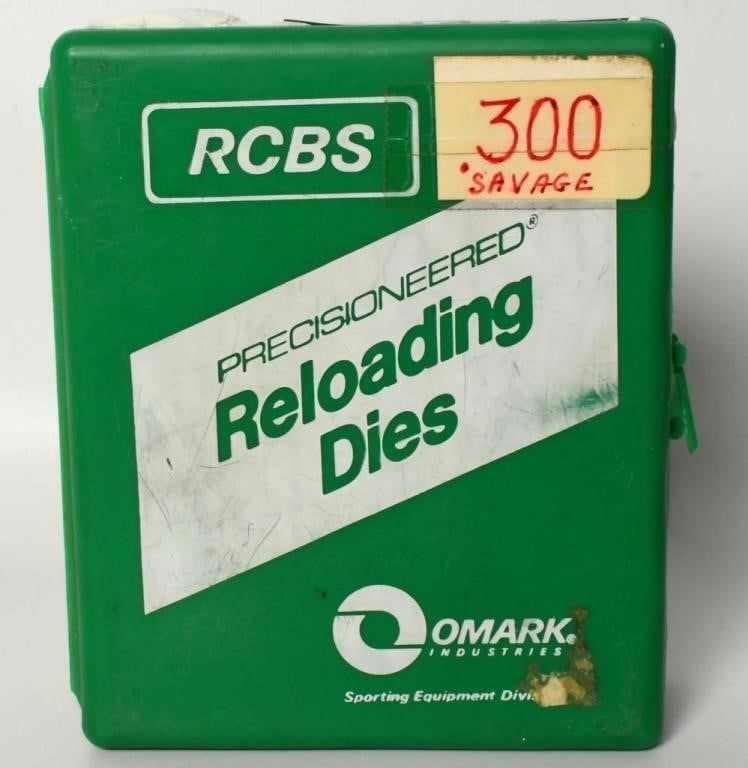 Lot 1414: RCBS .300 Savage Two Die Set