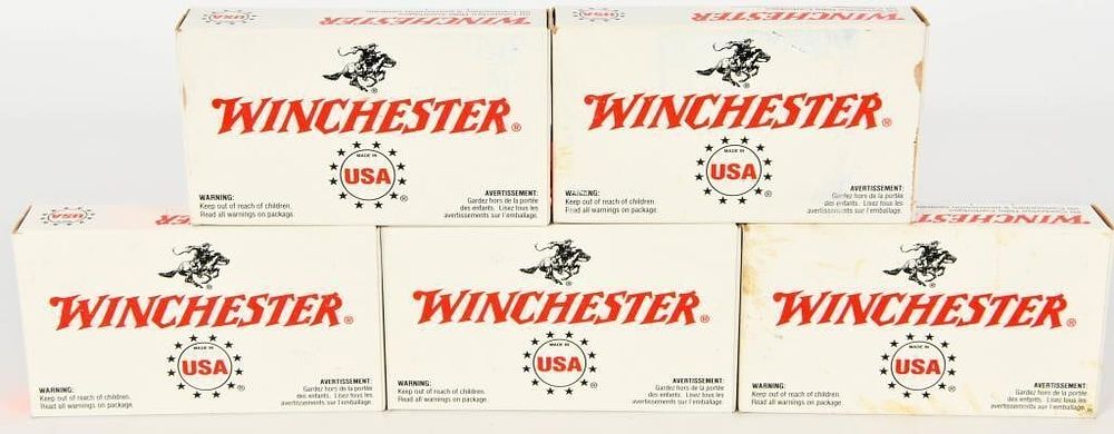 Lot 1426: 100 Rounds Of Winchester 5.56mm Ammunition
