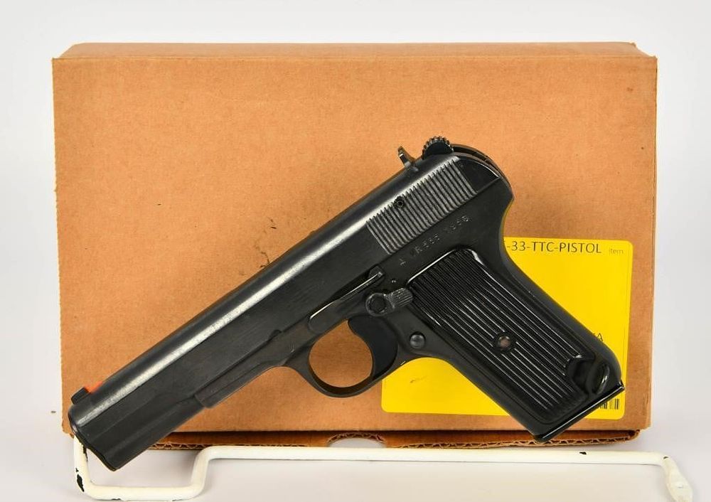 Lot 1464: Romanian Cugir TT-33c Tokarev 7.62x25 Pistol