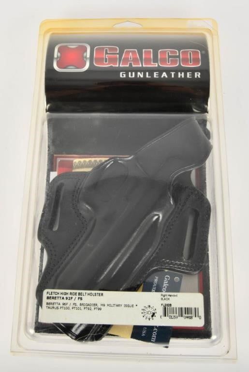 Lot 1496: NIB Galco Leather holster For Beretta 92F/FS
