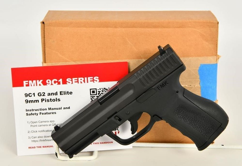 Lot 1569: NEW FMK 9C1 Gen 2 Semi Auto Pistol 9mm