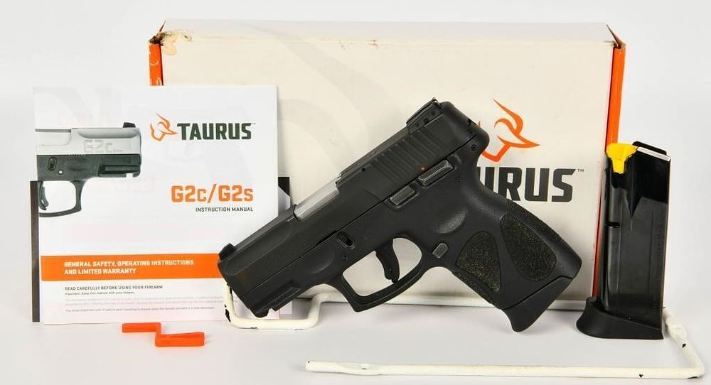 Lot 1602: Taurus G2c Semi Auto Pistol 9MM
