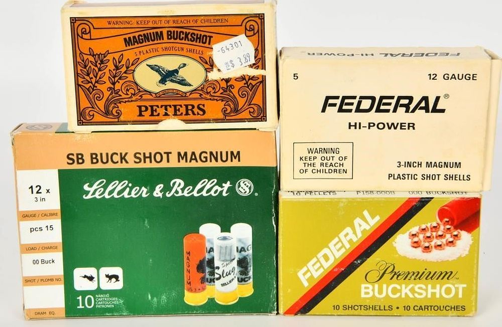 Lot 1636: 30 Rounds Of Mixed 12 Ga Plastic Shotshells