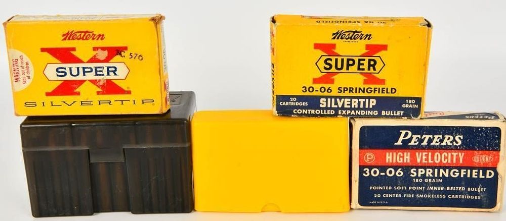Lot 1639: 130 Rounds Of Mixed .30-06 SPRG Ammunition