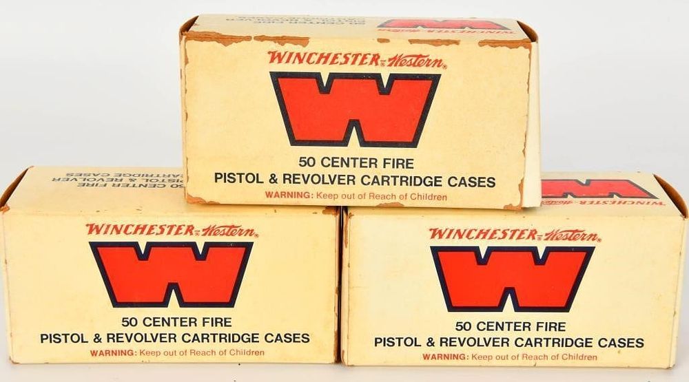 Lot 1640: Approx 128 Ct Of Empty .41 Rem Mag Brass Casings