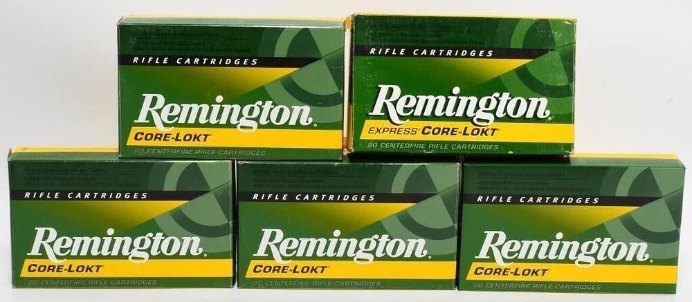 Lot 1657: 100 Rounds Of Remington .30-40 Krag Ammunition