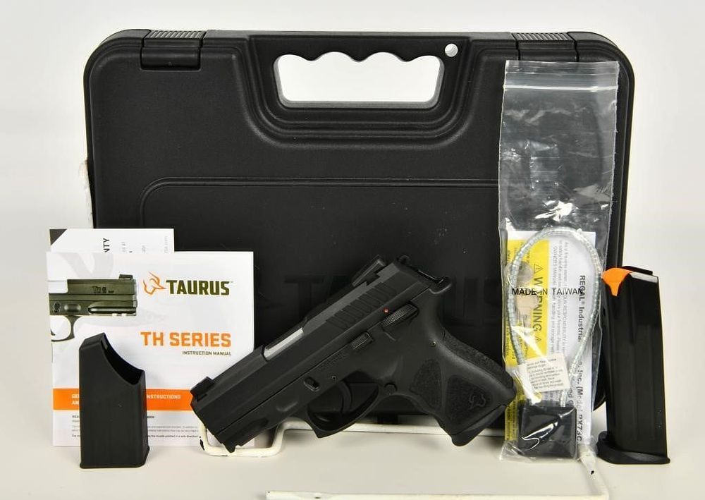 Lot 1680: Taurus TH40C Compact Semi Auto Pistol .40 S&W