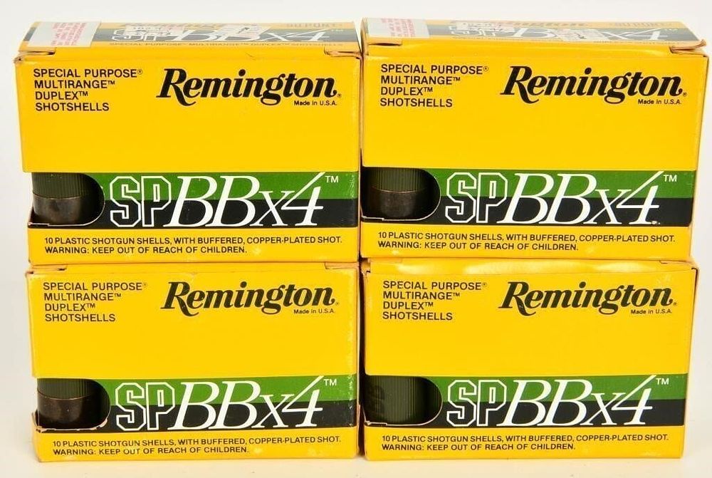 Lot 1687: 40 rds 12 Gauge Remington SP BBX4 ammo