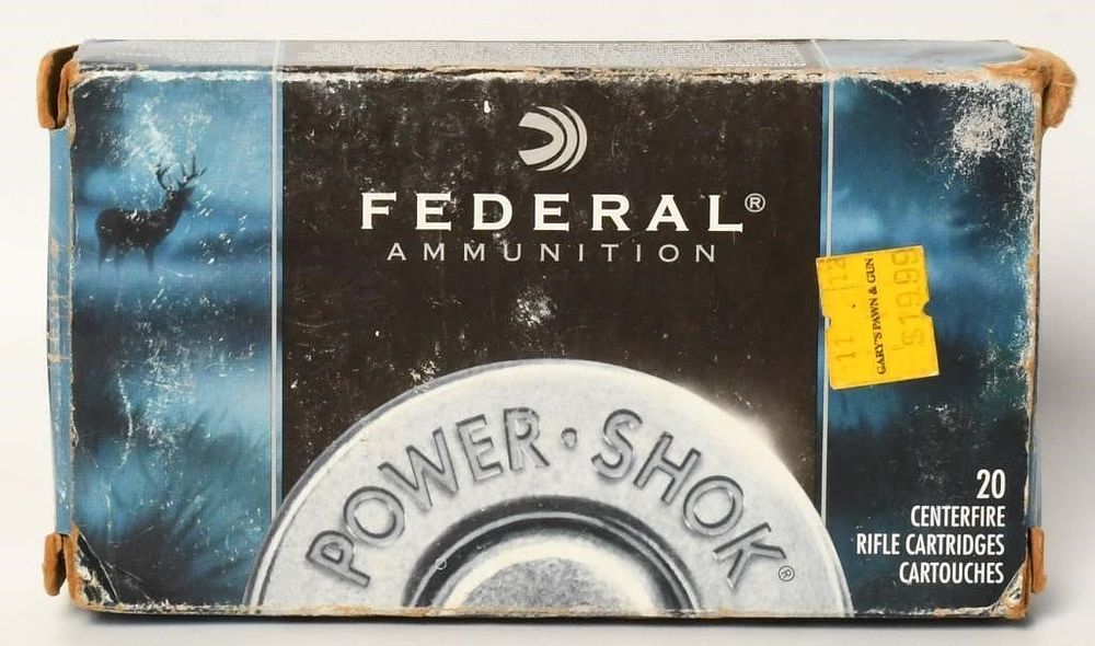Lot 1699: 20 Federal .270 Win Empty Brass Casings