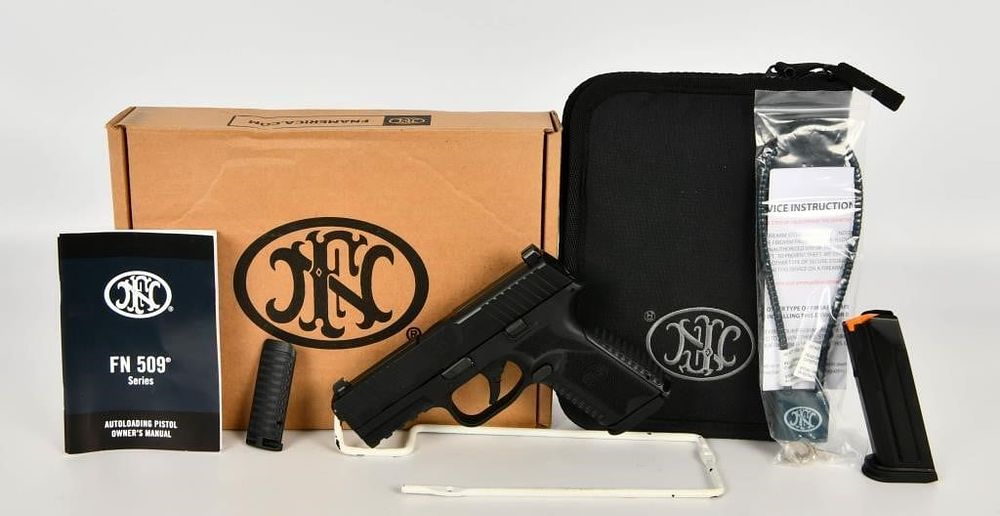 Lot 39: FNH FN 509 Full Size 9mm Luger Semi Auto Pistol