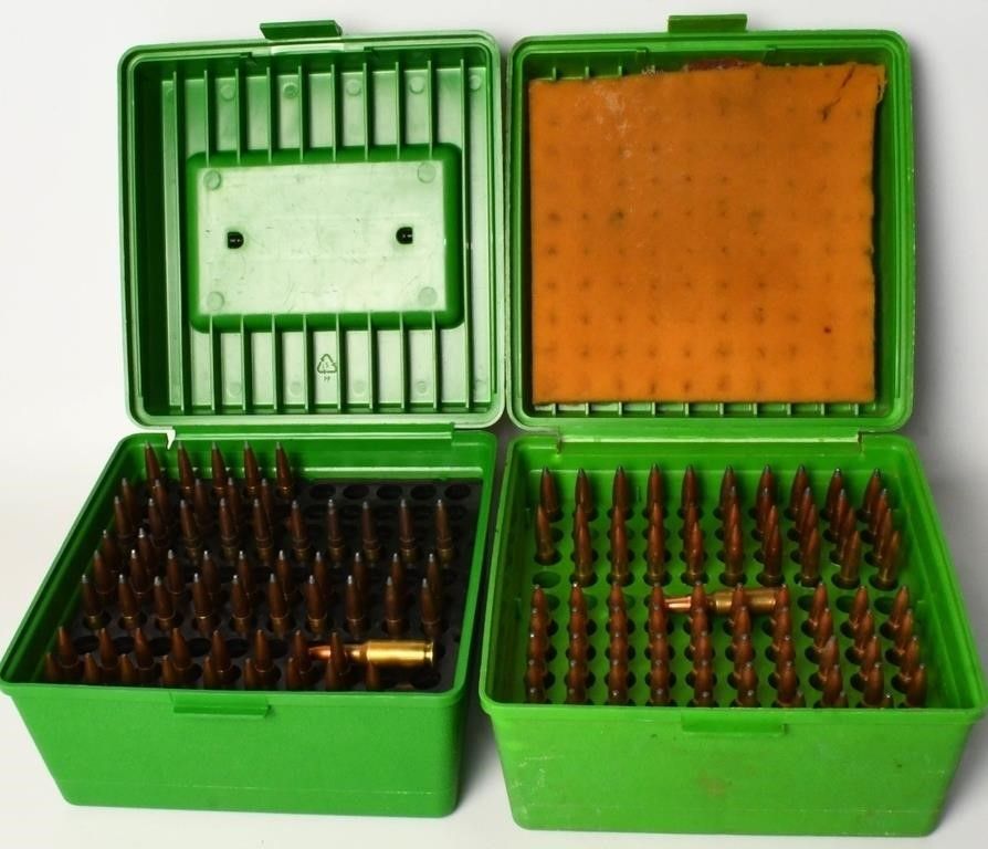 Lot 58: 144 Rounds Of Reman 7mm BR Rem Ammunition