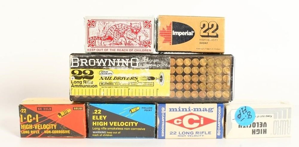 Lot 70: 400 Rounds Of .22 LR & .22 Short Ammunition