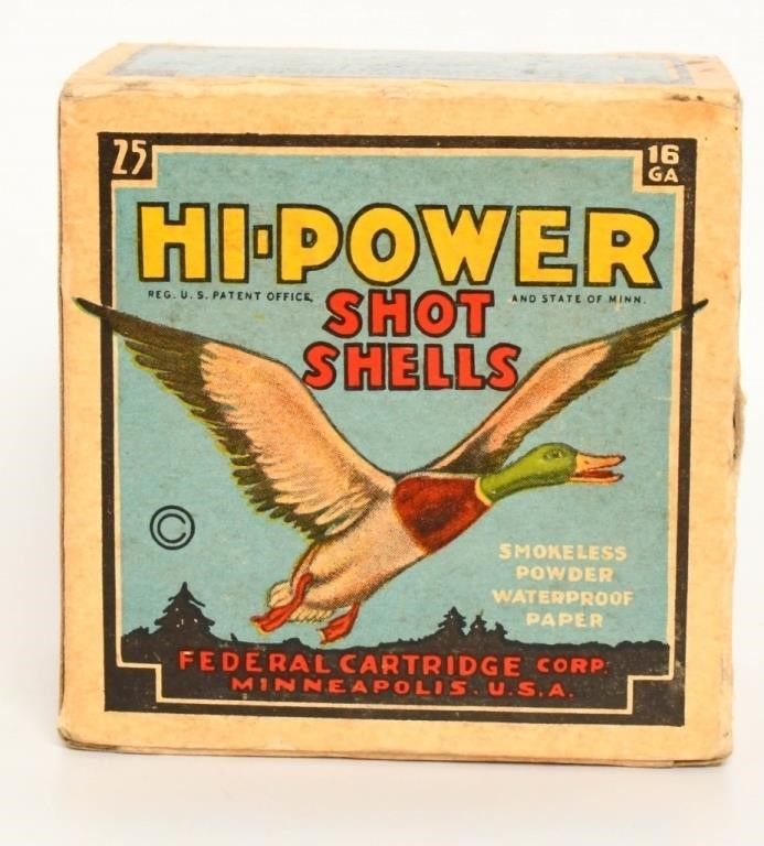 Lot 100: 25 Rounds Of Federal 16 Ga Shotshells
