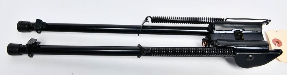 Lot 113: Unmarked Large Size Adjustable Rifle Bi-Pod