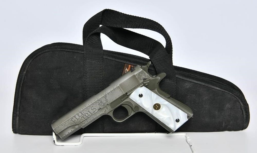 Lot 117: Auto Ordnance 1911 Fly Girls WWII Edition .45 ACP