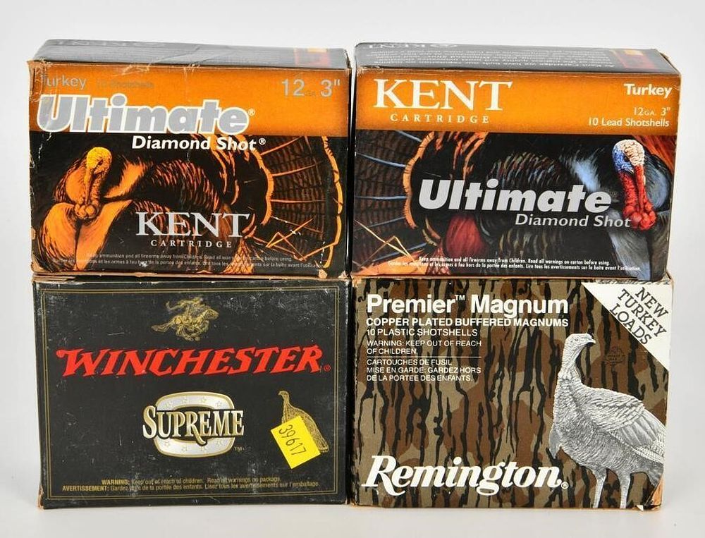 Lot 136: 40 Rounds Of 12 Ga Turkey Load Shotshells
